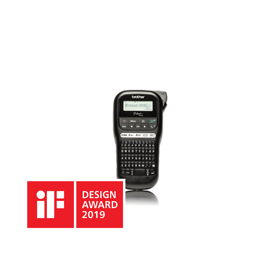 P-TOUCH H110 LABEL MAKER F. 9 MM 180 DPI 20 MM/S.