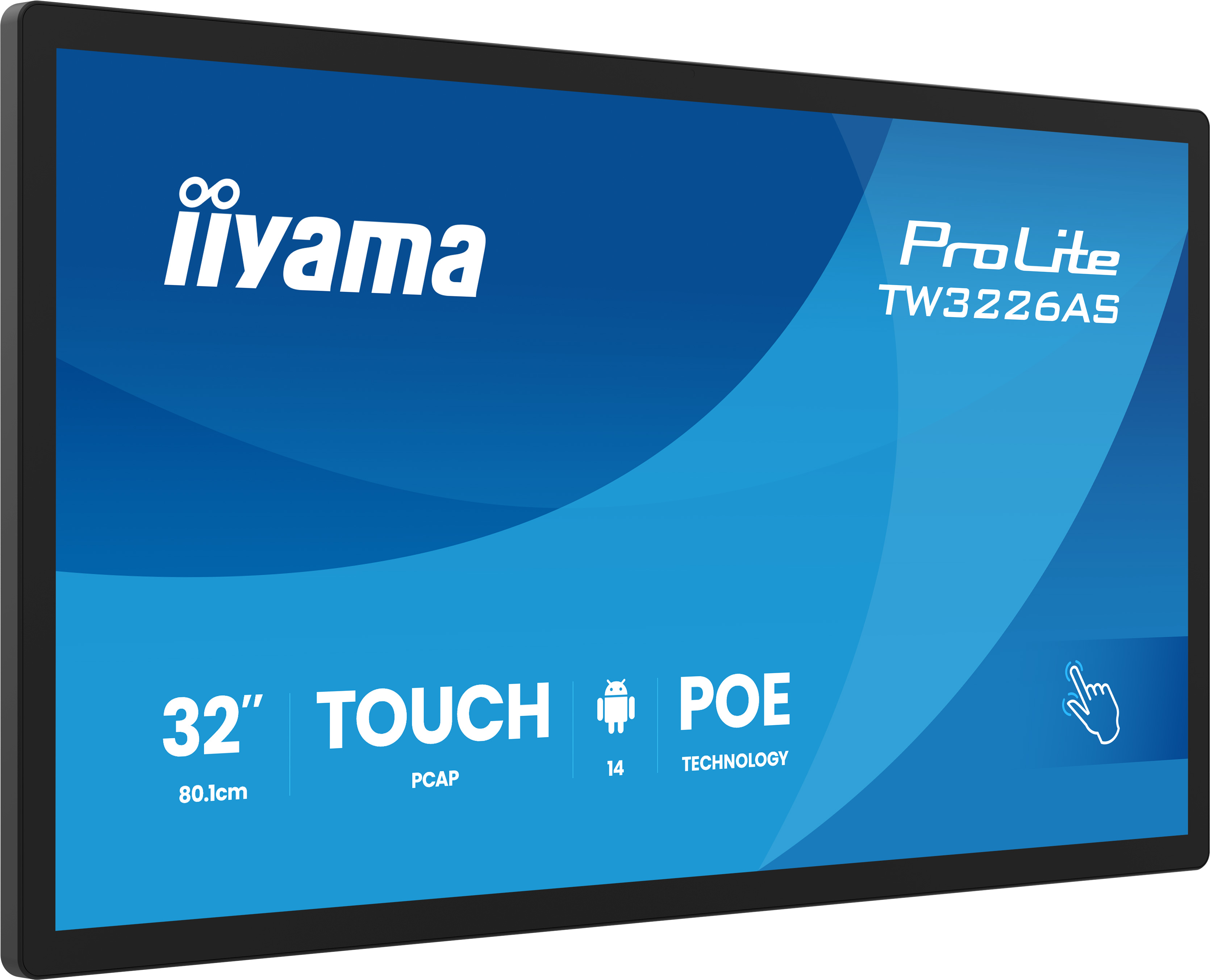 IIYAMA 80,1cm (31,5) TW3226AS-B3P 16:9 M-Touch M-HDMI Andr.