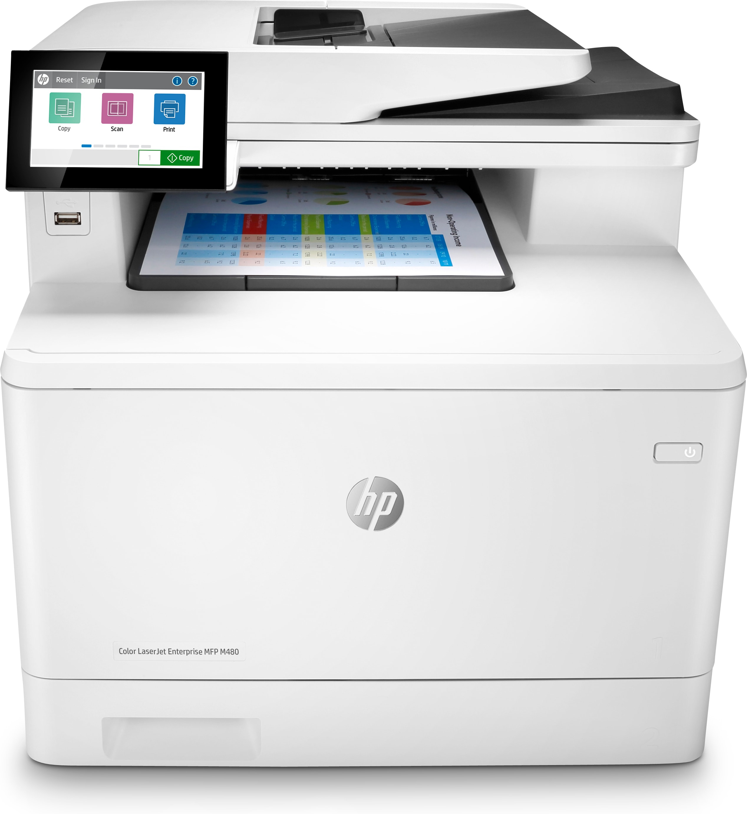 HP Color Laserjet Enterprise M480f 3QA55A#B19