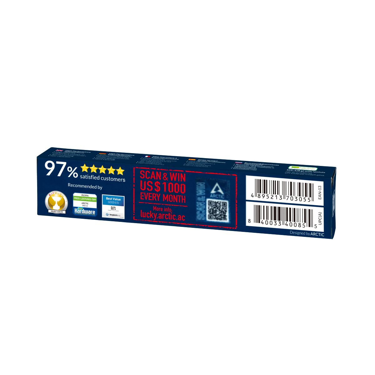 ARCTIC Wärmeleitpaste MX-4 (8 gr.mit Spatel)