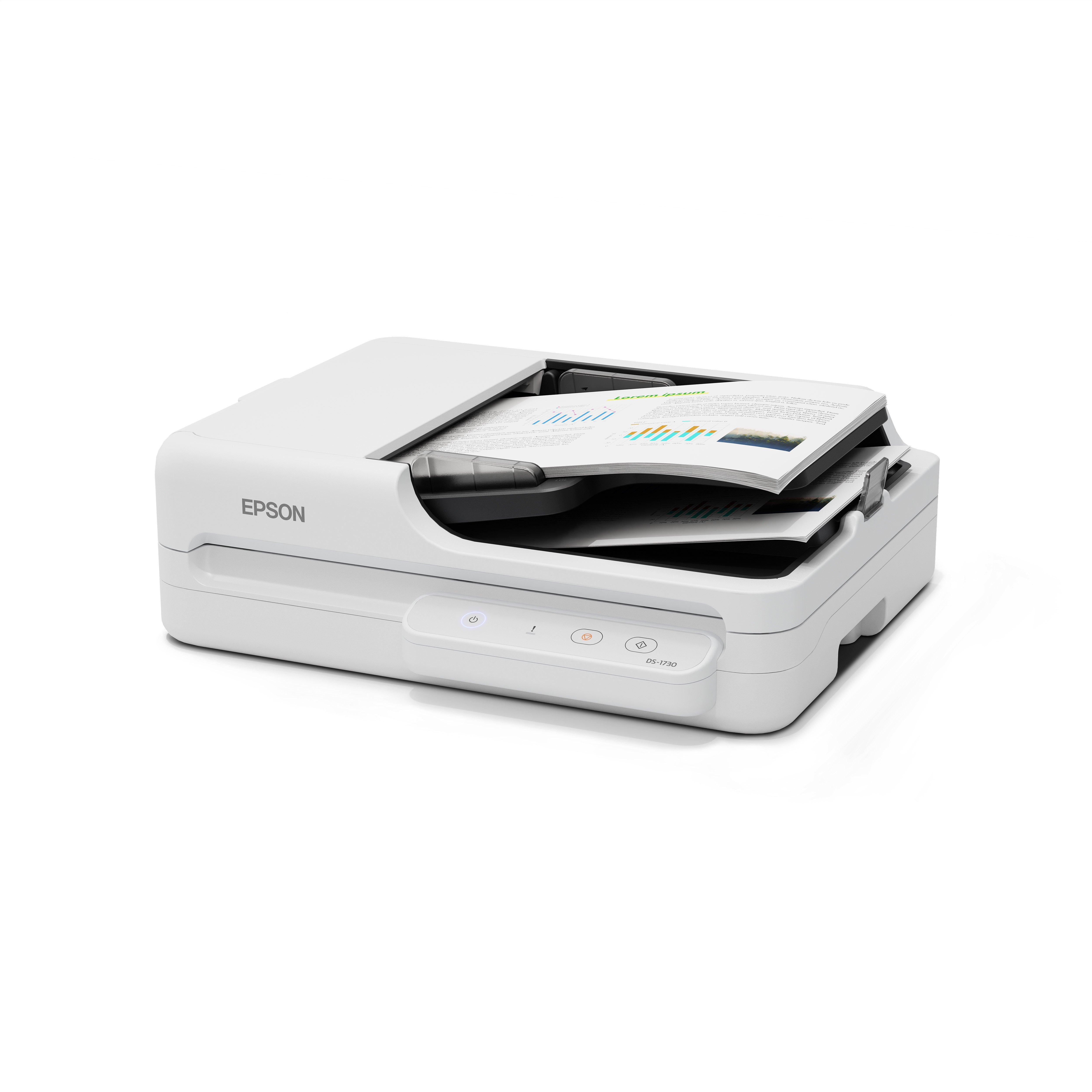 WorkForce DS-1730, Flachbettscanner