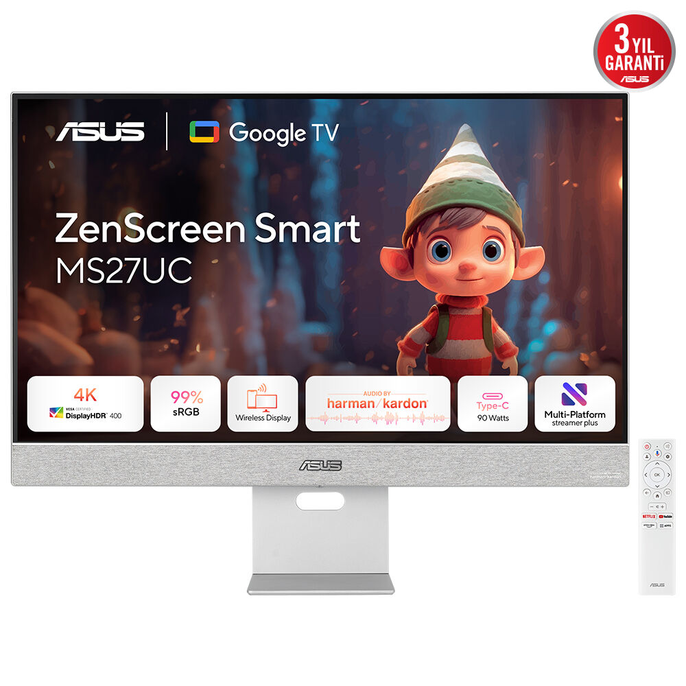 ASUS ZenScreen MS27UC 68.58cm (16:9) UHD HDMI DP