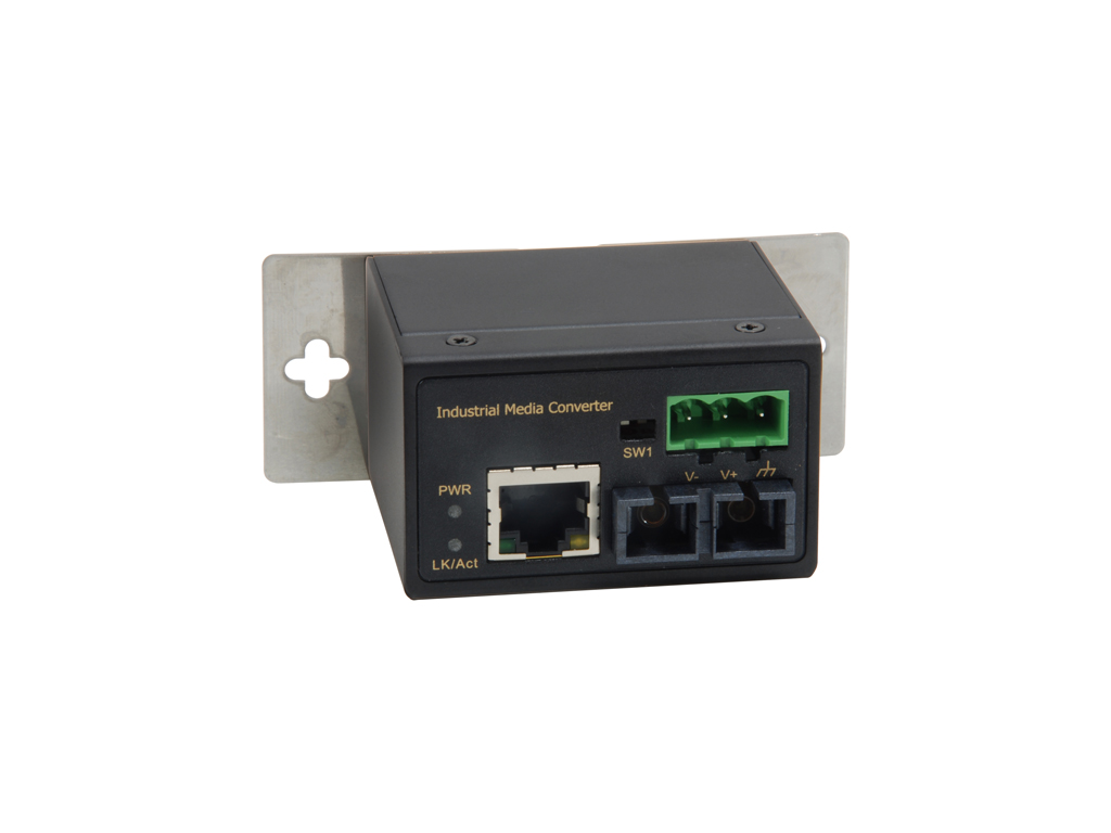 LevelOne Media Konverter RJ45->SC FE MM Indus. 1310nm 2km