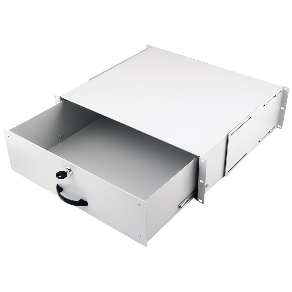 Equip 19 Schublade für Serverschränke abschl. 3U RAL7035