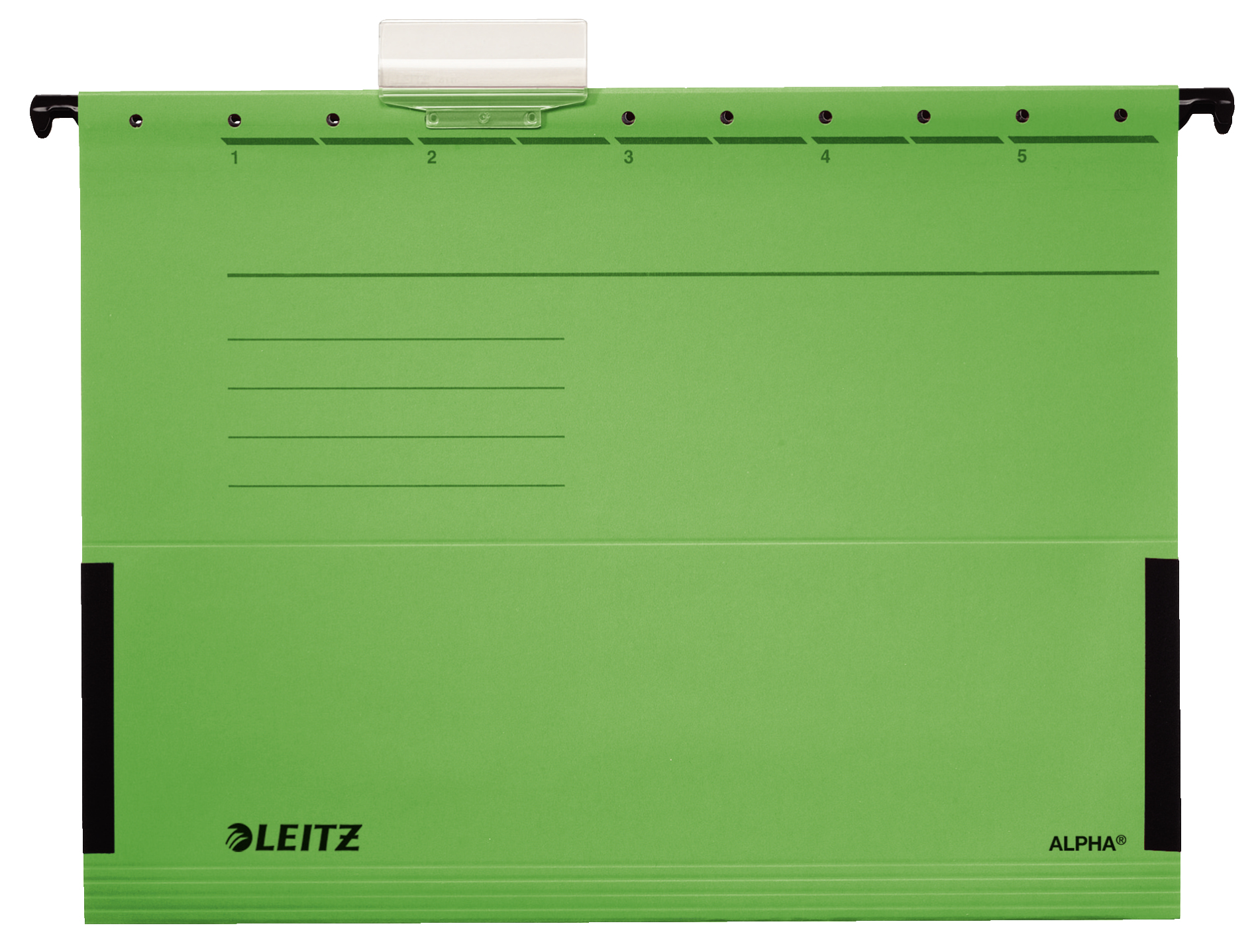 LEITZ Hängetaschen ALPHA® 1986 grün, 5 St.