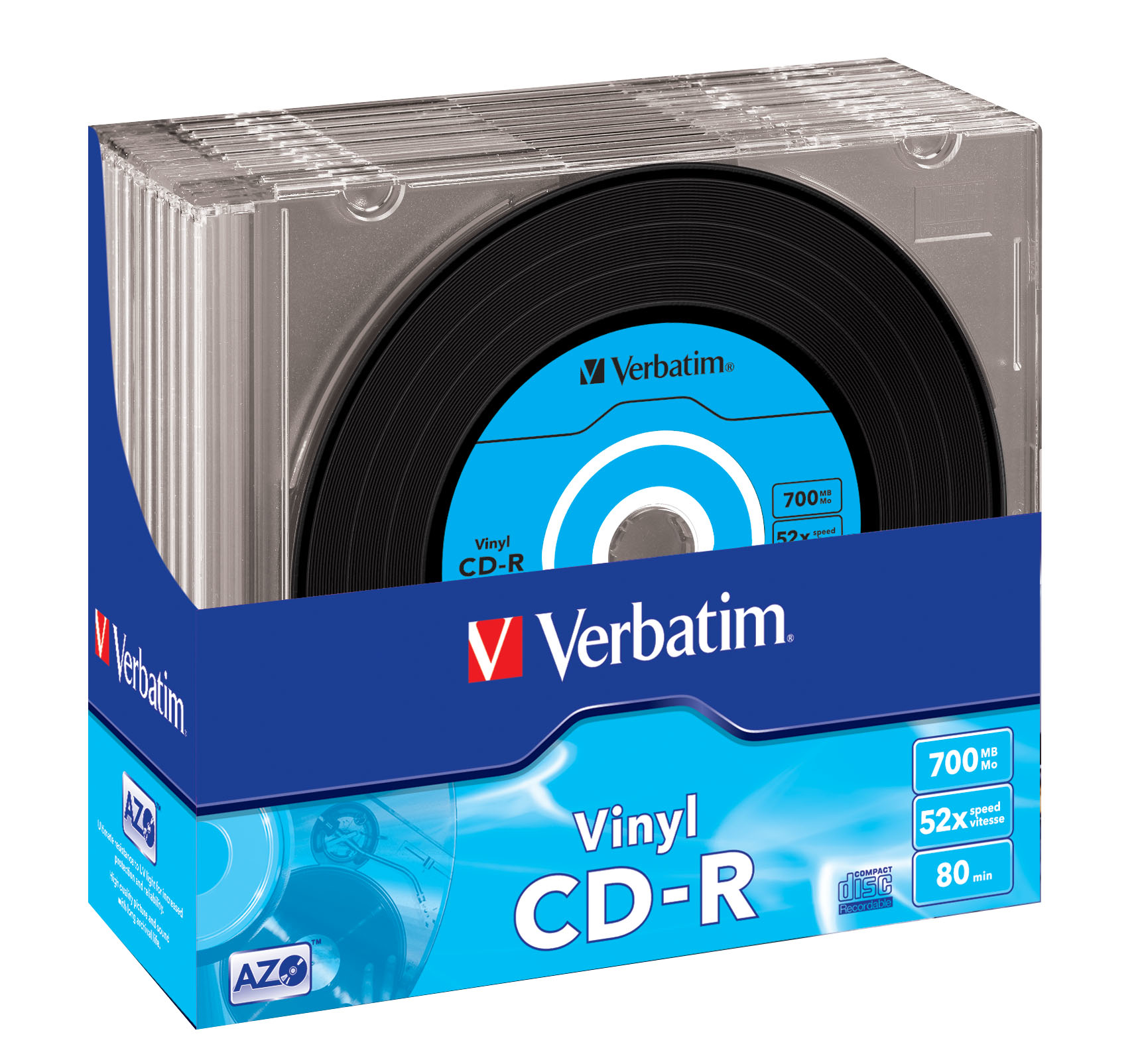 CD-R 700 MB Vinyl, CD-Rohlinge