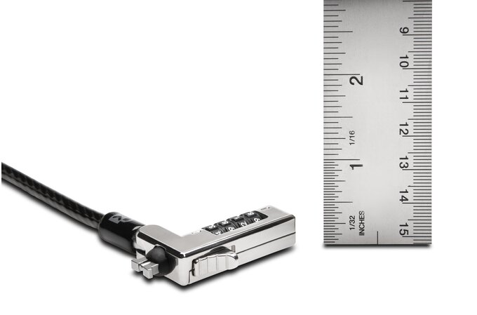 SLIM LAPTOP LOCK FOR STANDARD SECURITY SLOT