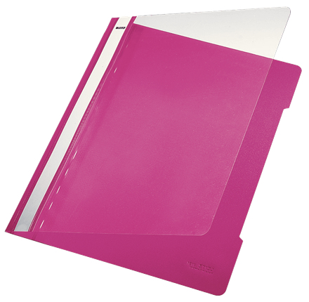 LEITZ Schnellhefter 4191 Kunststoff pink DIN A4, 1 St.