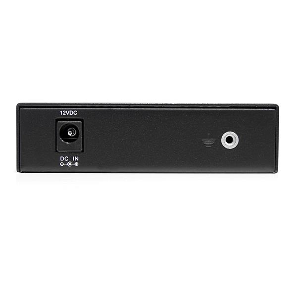 STARTECH.COM LWL / Glasfaser Medienkonverter - 1000 Mbit/s Gigabit Ethernet Medienkonverter LC 550m - 1000Base-LX Multimode