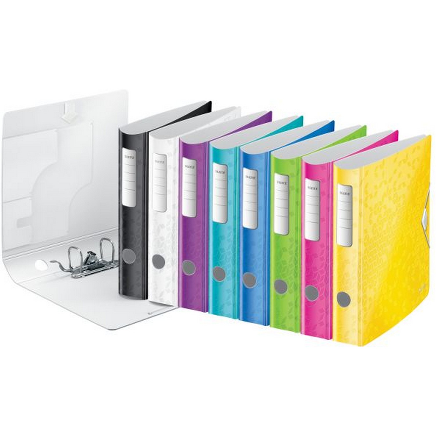 LEITZ Active WOW 1107 Ordner schwarz Kunststoff 6,5 cm DIN A4, 1 St.