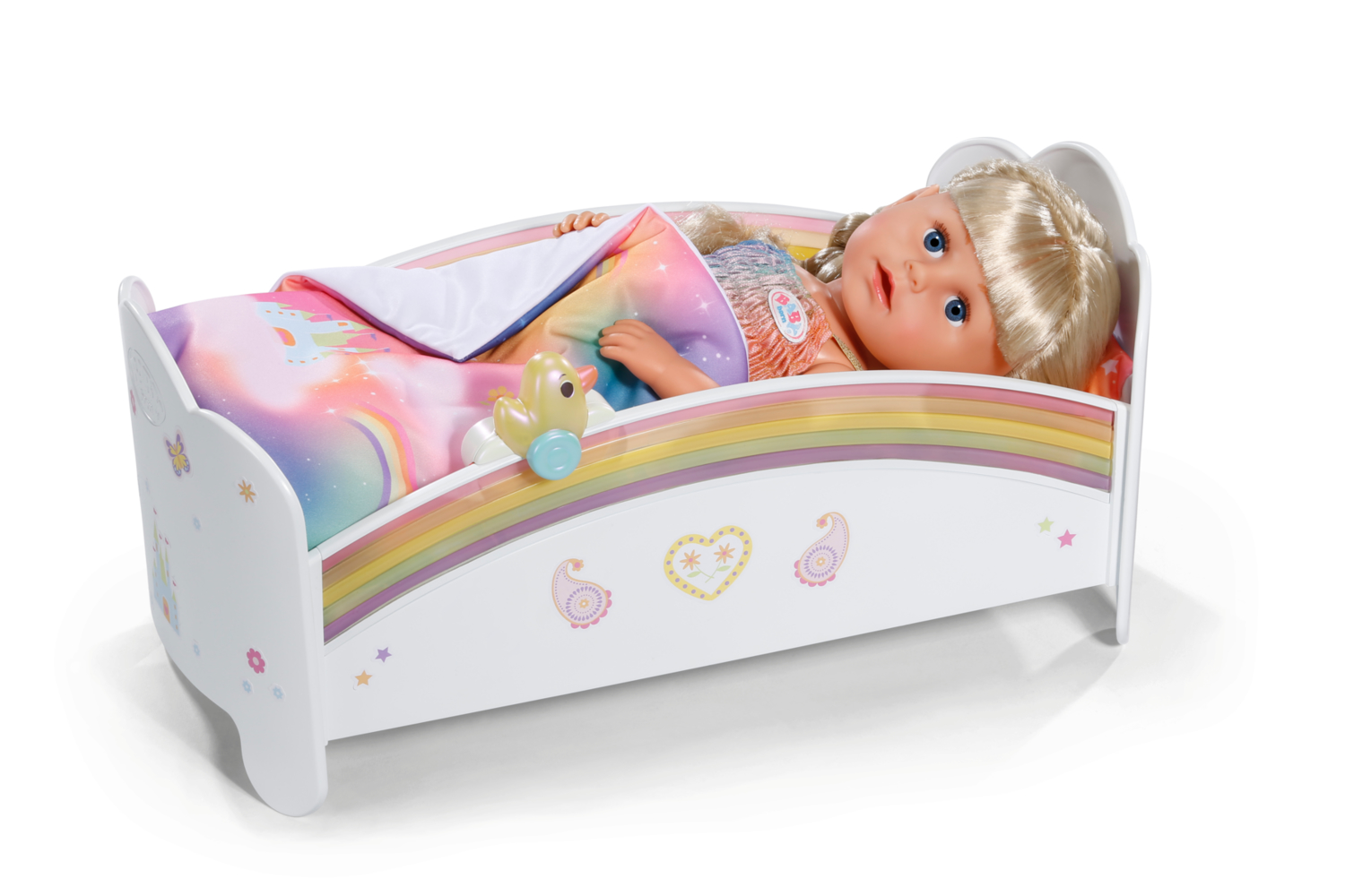BABY born® Regenbogen Bett, Puppenmöbel