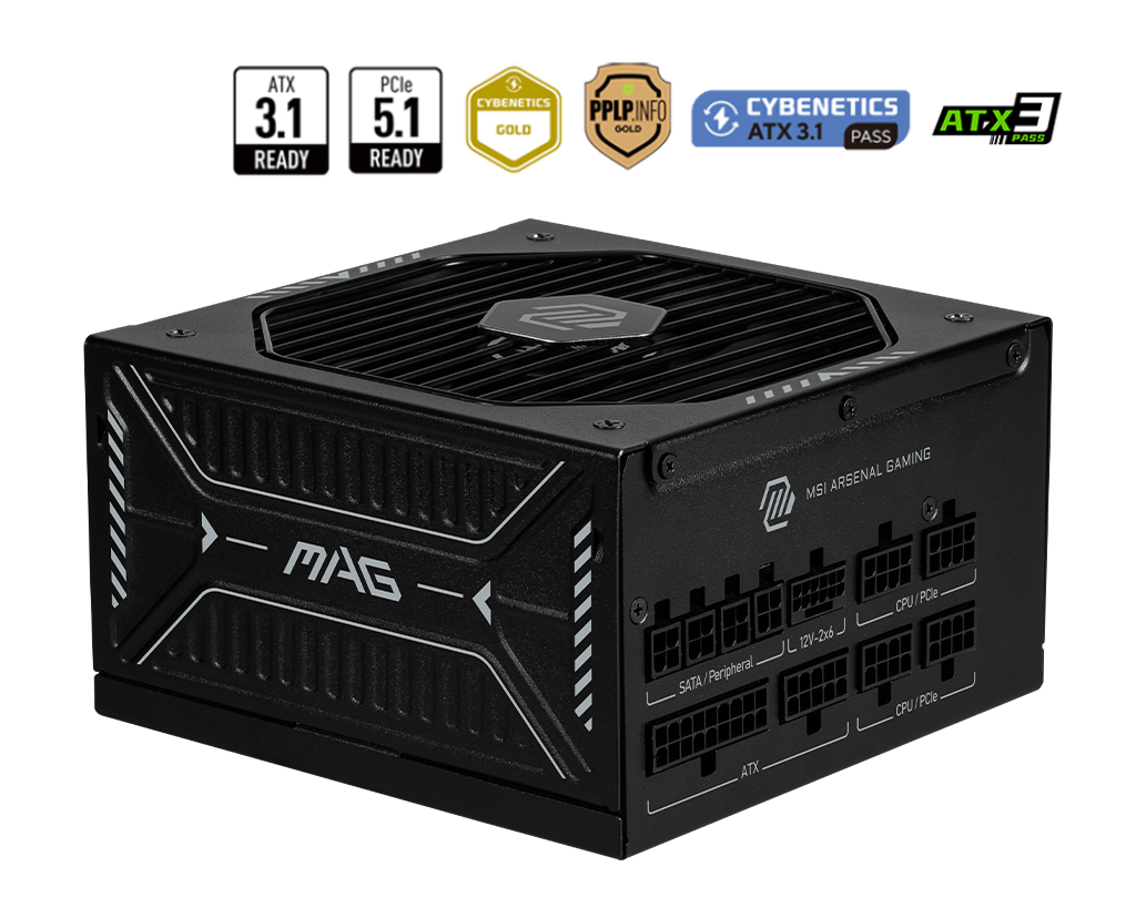 MSI Netzteil MAG A850GLS PCIE5 850Watt