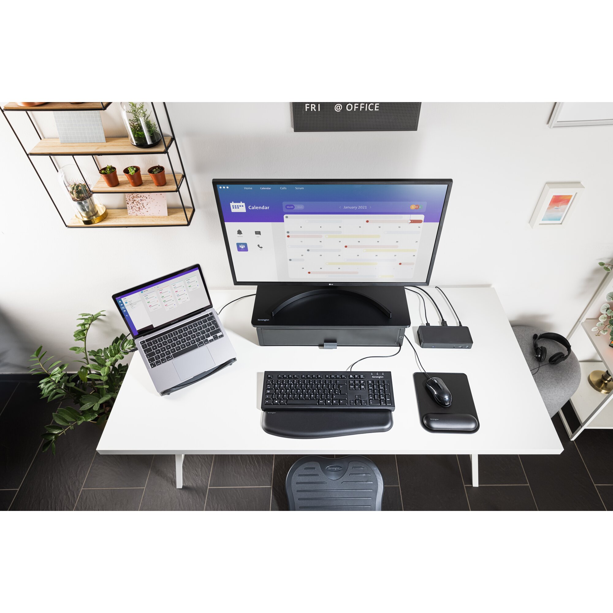 Kensington KB100 EQ Tastatur kabelgebunden schwarz