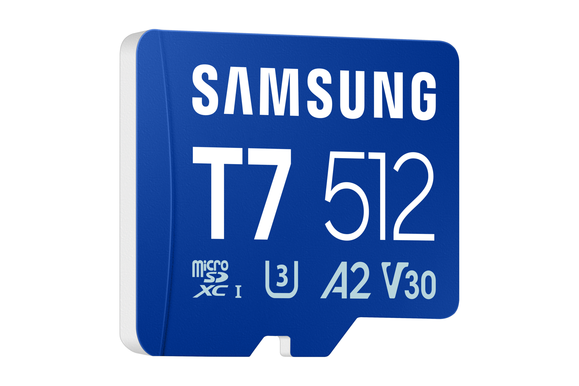 SAMSUNG T7 microSD Speicherkarte 512GB für Smartphones Tablets und Handheld-Konsolen bis zu 170MB/s Lesen