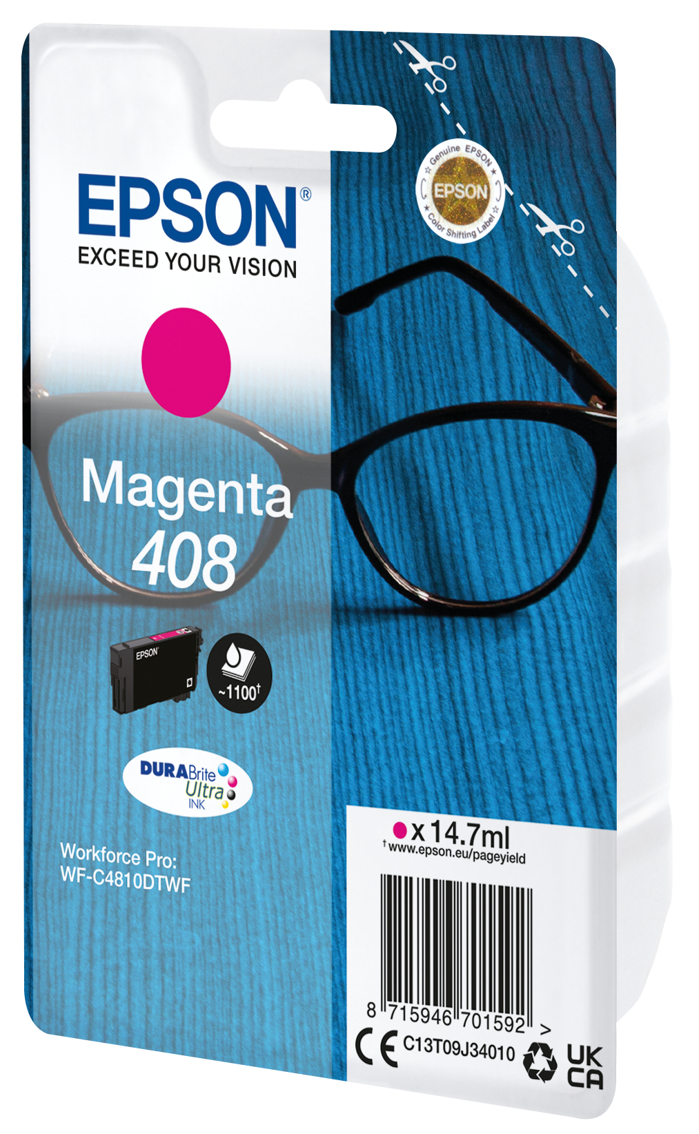 EPSON 408/T09J3 (Brille) magenta Druckerpatrone