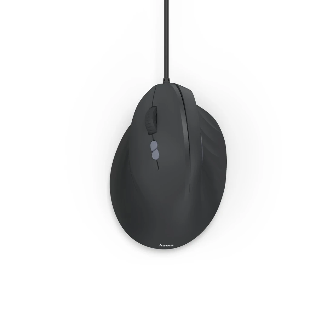 hama ECM-500L Maus ergonomisch kabelgebunden schwarz