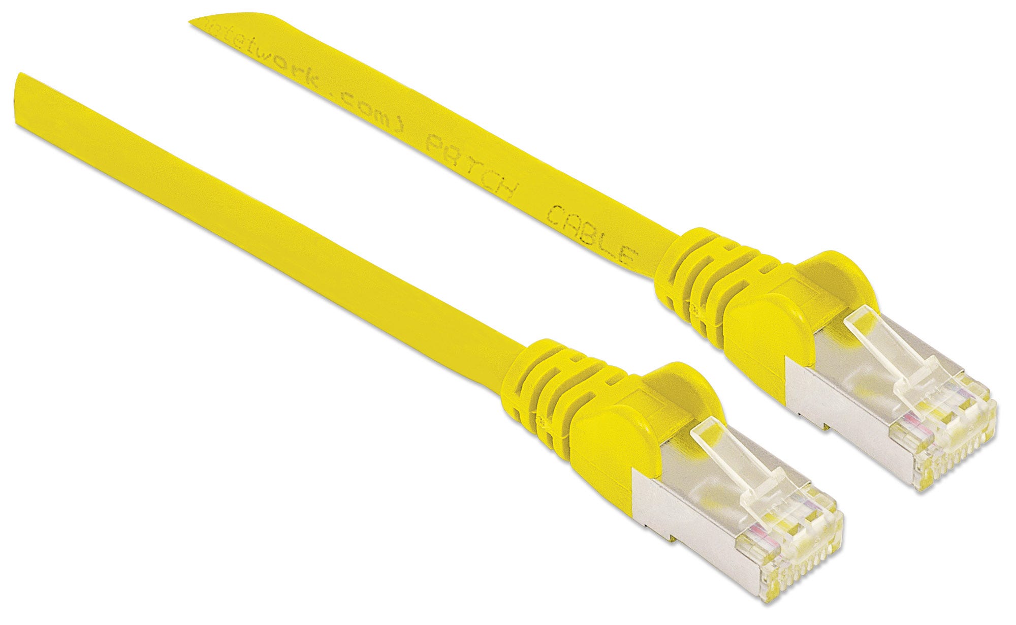 INTELLINET Netzwerkkabel Cat6 S/FTP CU LS0H 20m gelb RJ-45 Stecker / RJ-45 Stecker Vergoldete Kontakte