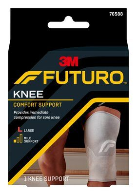 FUTURO™ Kniebandage Comfort Lift 76588DABI, Gr. L grau 43,2-49,5 cm, 1 St.