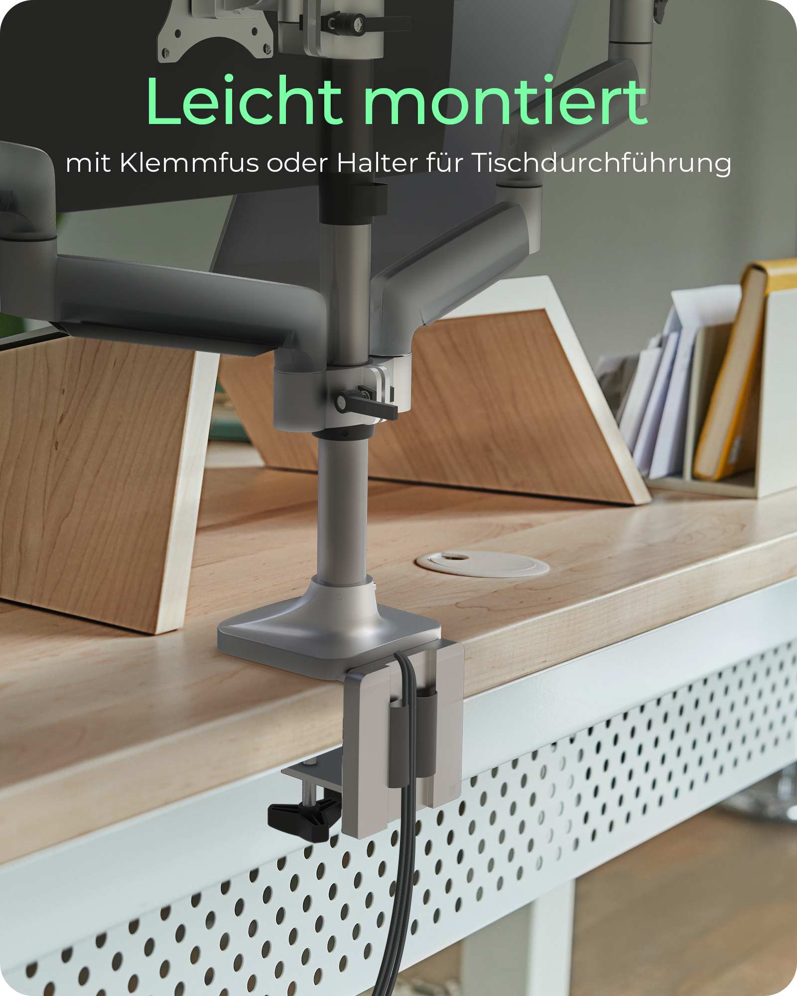 IB-MS505-TI, Monitorhalterung