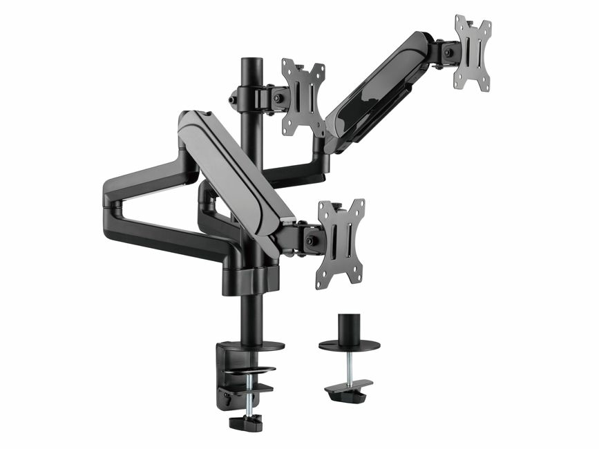Equip Tischhalterung 17-27/3TFT 360° Gasfeder 7Kg schwarz lite Retail