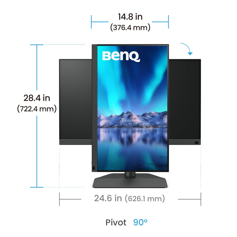 SW242Q 60.5CM 23.8IN IPS 1920X1080 5MS 250NITS 16:9 DP/2X