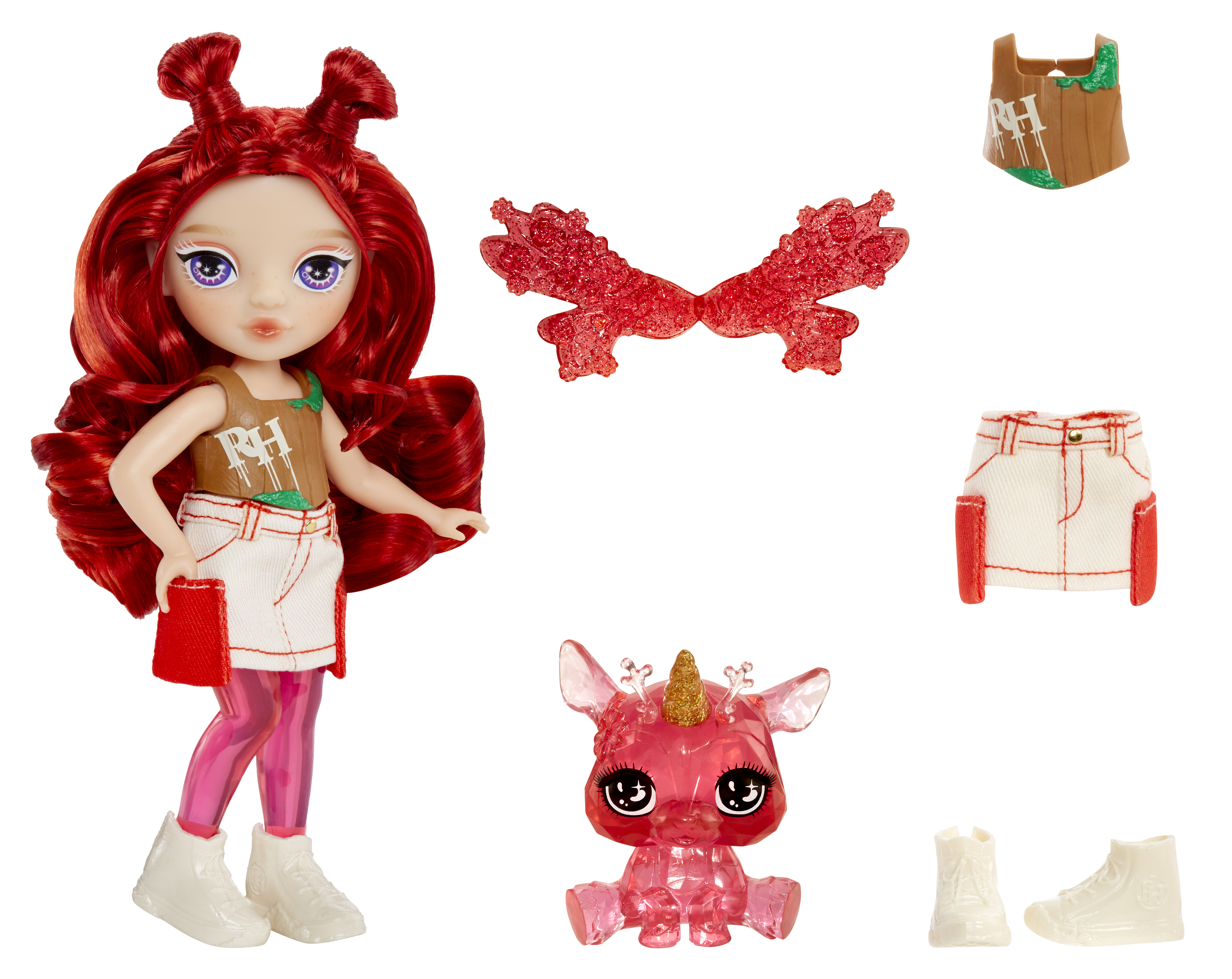 Rainbow High Littles Fantasy Fairies - Apple, Puppe