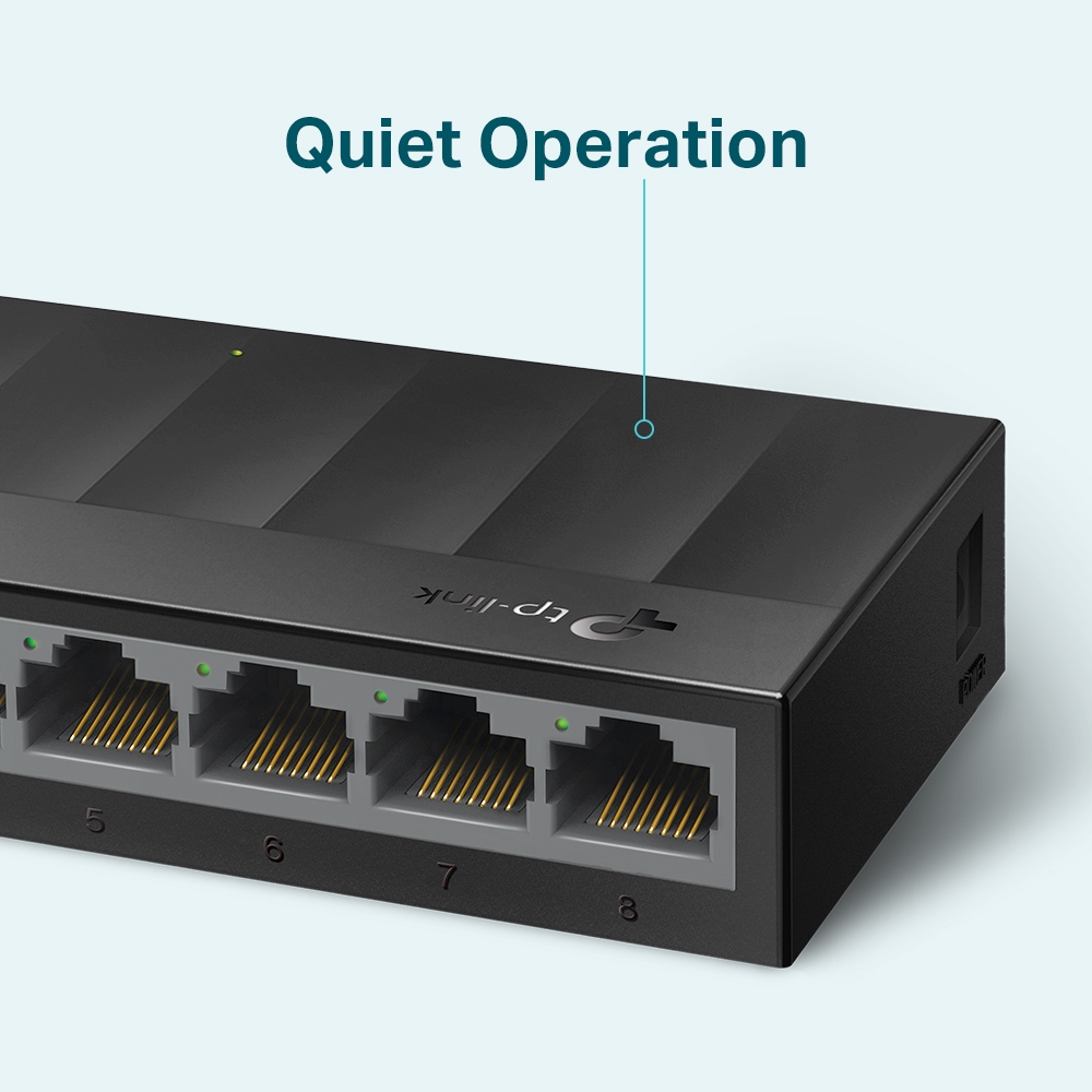 LITEWAVE 8-P. GB DESKTOP SWITCH .