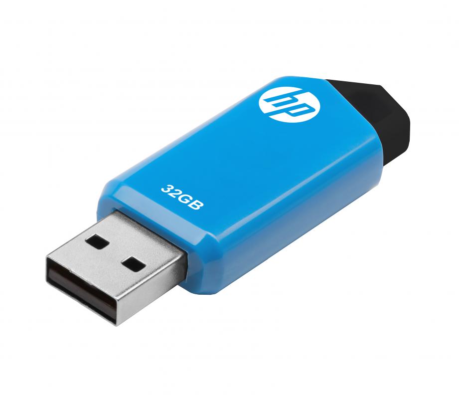 HP USB-Stick v150w blau, schwarz 32 GB, 1 St.