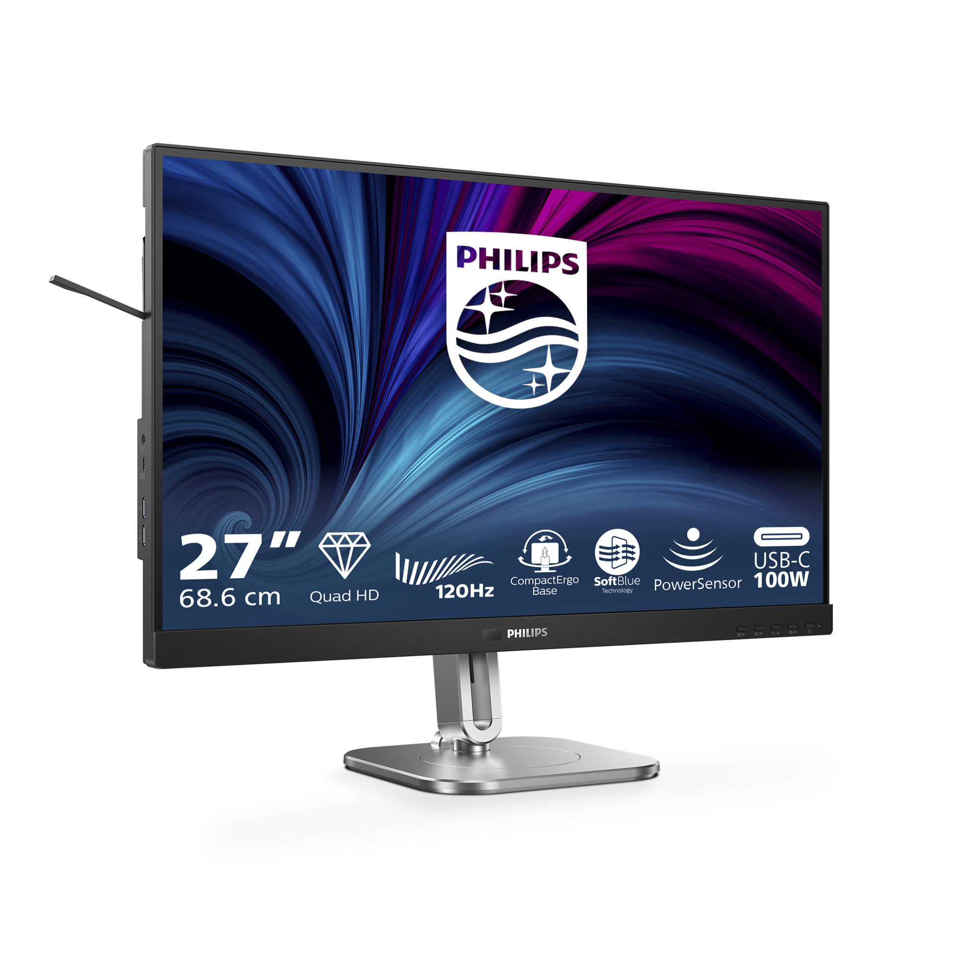 Philips 68,5cm (27,0) 27B2U4601 16:09 HDMI+DP+USB-C black