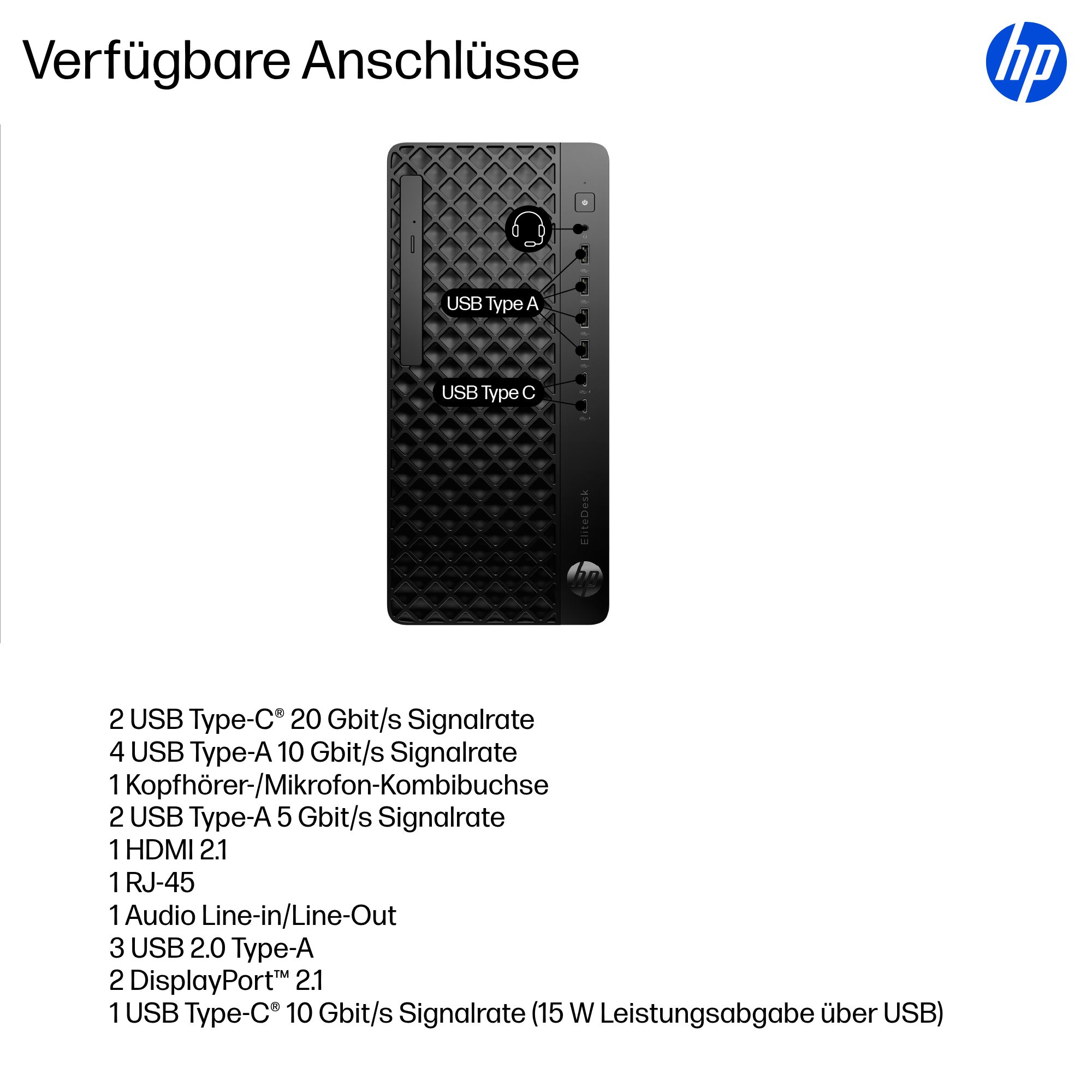HP ELITEDESK 8 TWR G1I U9-285 64GB 1TB W11P RTX 3050 8G WI7 3Y