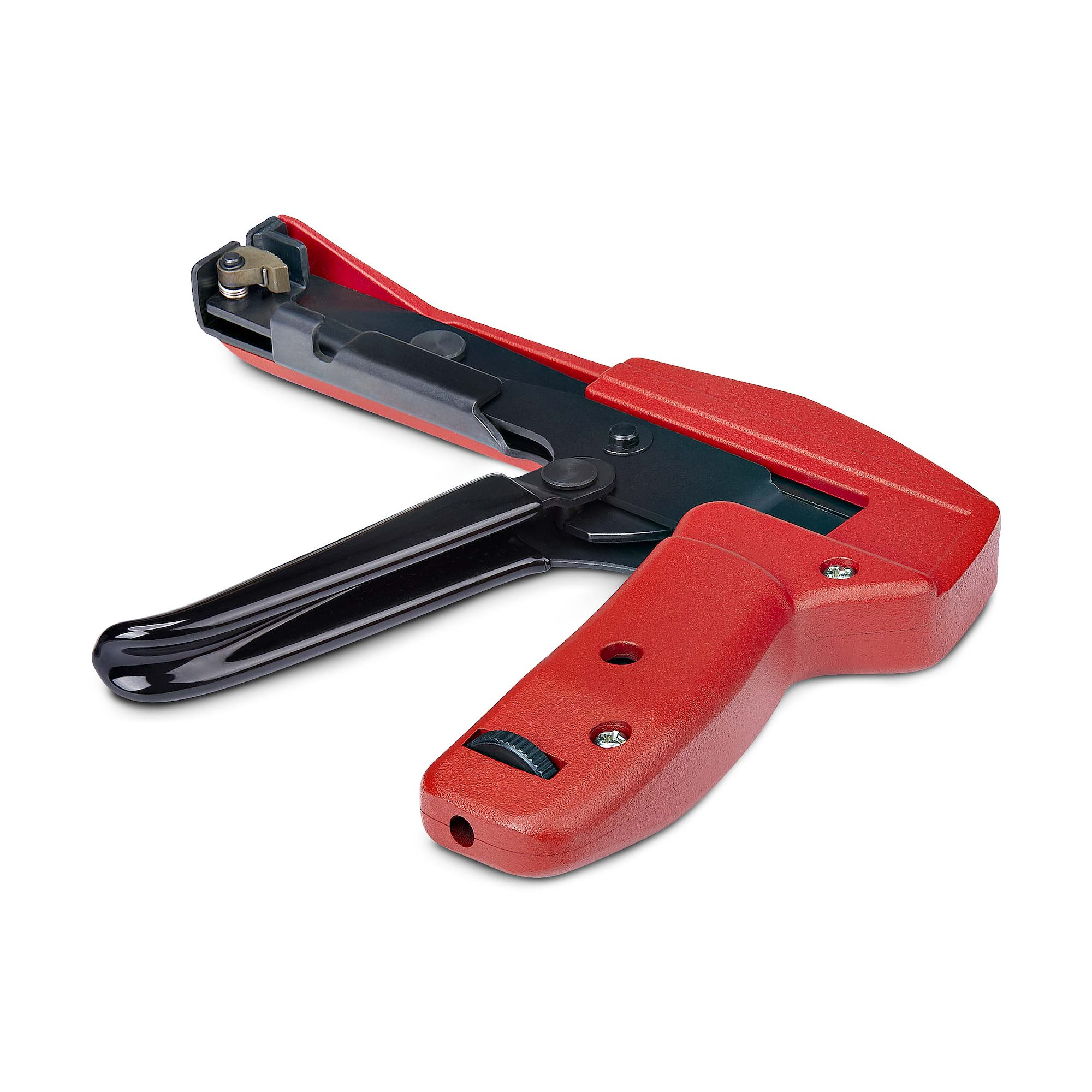 STARTECH.COM Kabelbinderzange fur Nylon Kabelbinder Kabelbinder Schneider und Spannwerkzeug Kabelbinder Pistole-Werkzeug