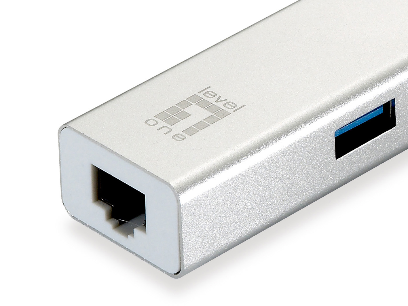 LevelOne Adapter GigaBit USB-A3.0->RJ45+3xUSB-A3.0 1Gbps