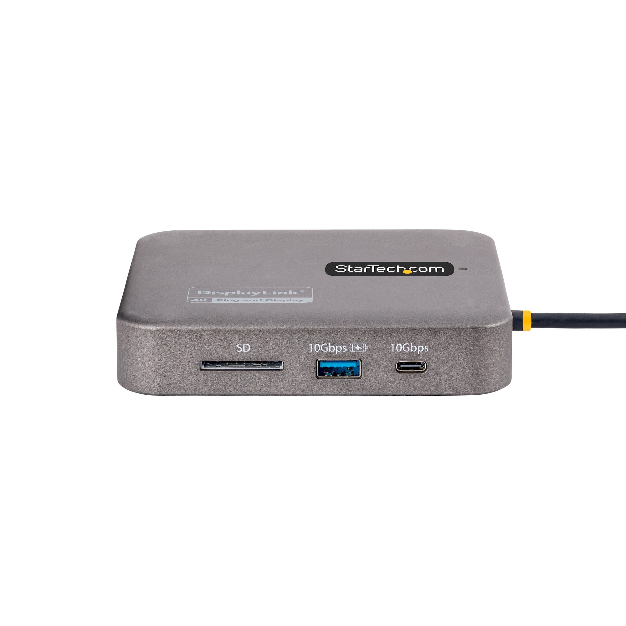 STARTECH.COM USB C Multiport Adapter Dual 4K 60Hz HDMI 2-Port 10Gbps USB-A/USB-C 3.1 Hub USB C Mini Dock 100W USB PD/GbE/SD