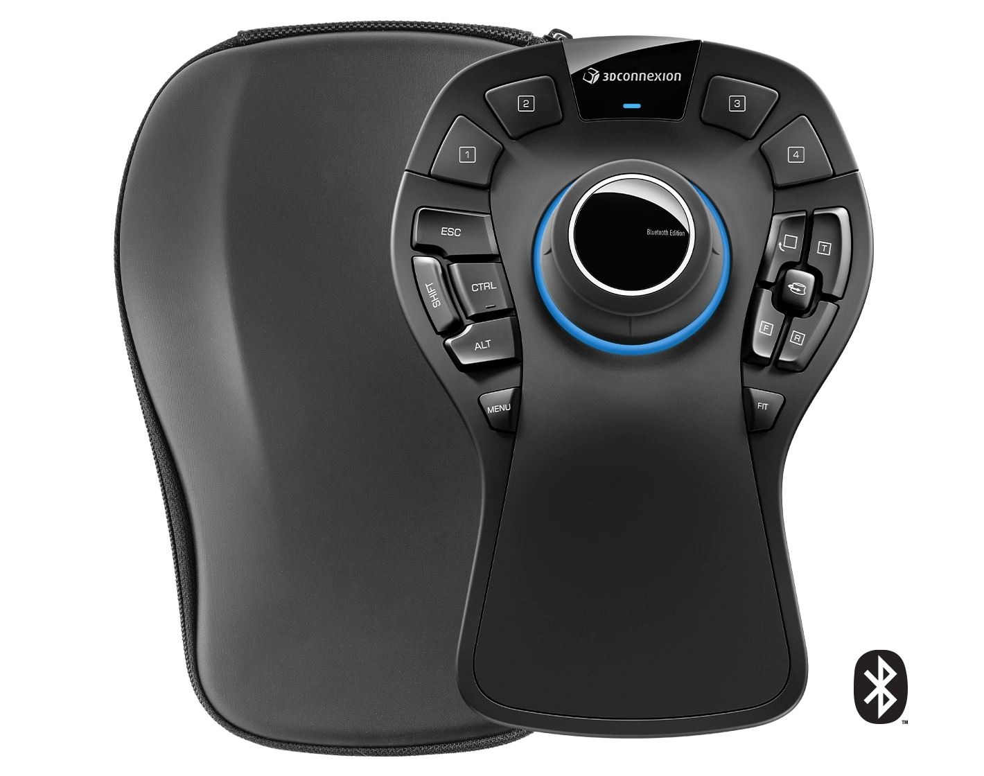 SpaceMouse Pro Wireless - Bluetooth Edition, Maus