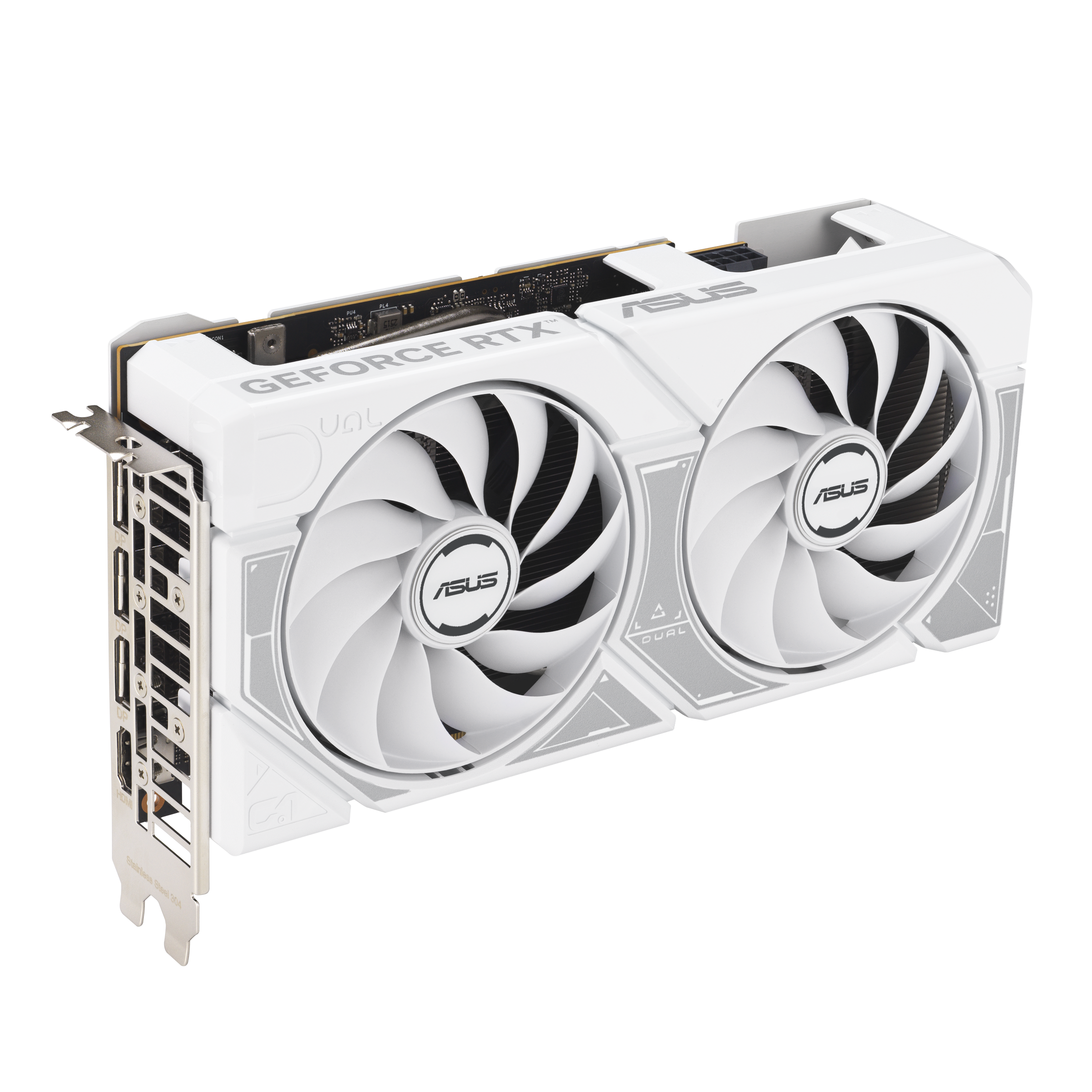 GeForce RTX 5060 DUAL OC WHITE 8GB, Grafikkarte
