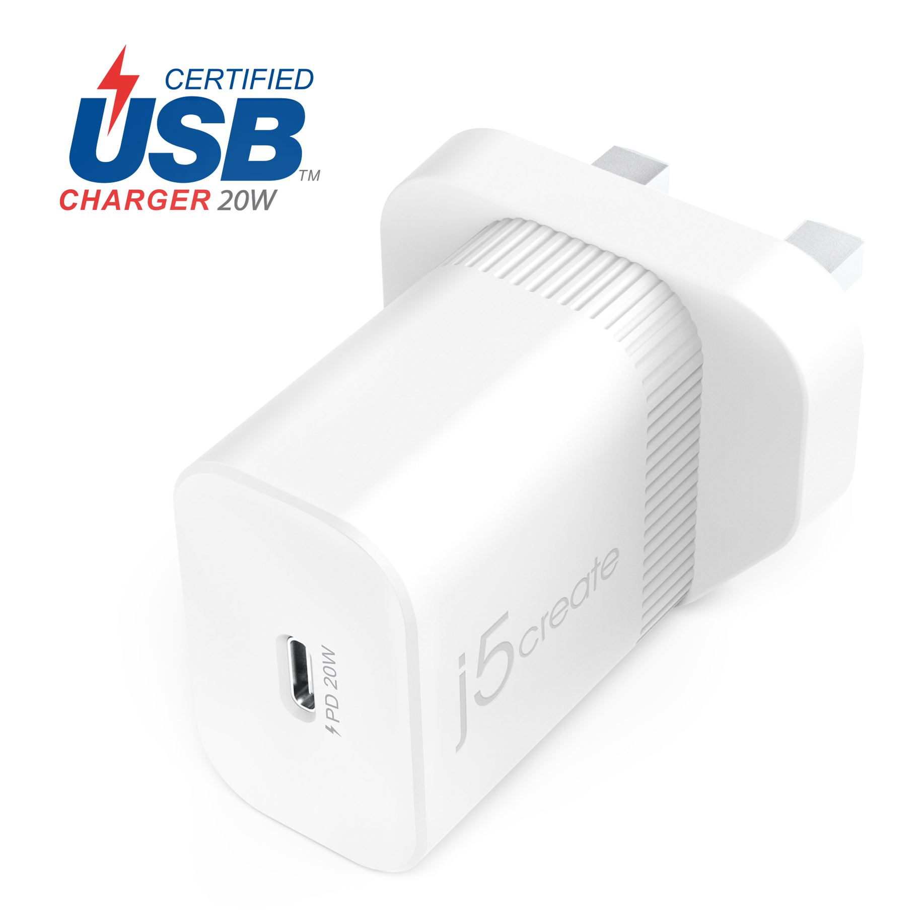 20W PD USB-C WALL CHARGER - UK