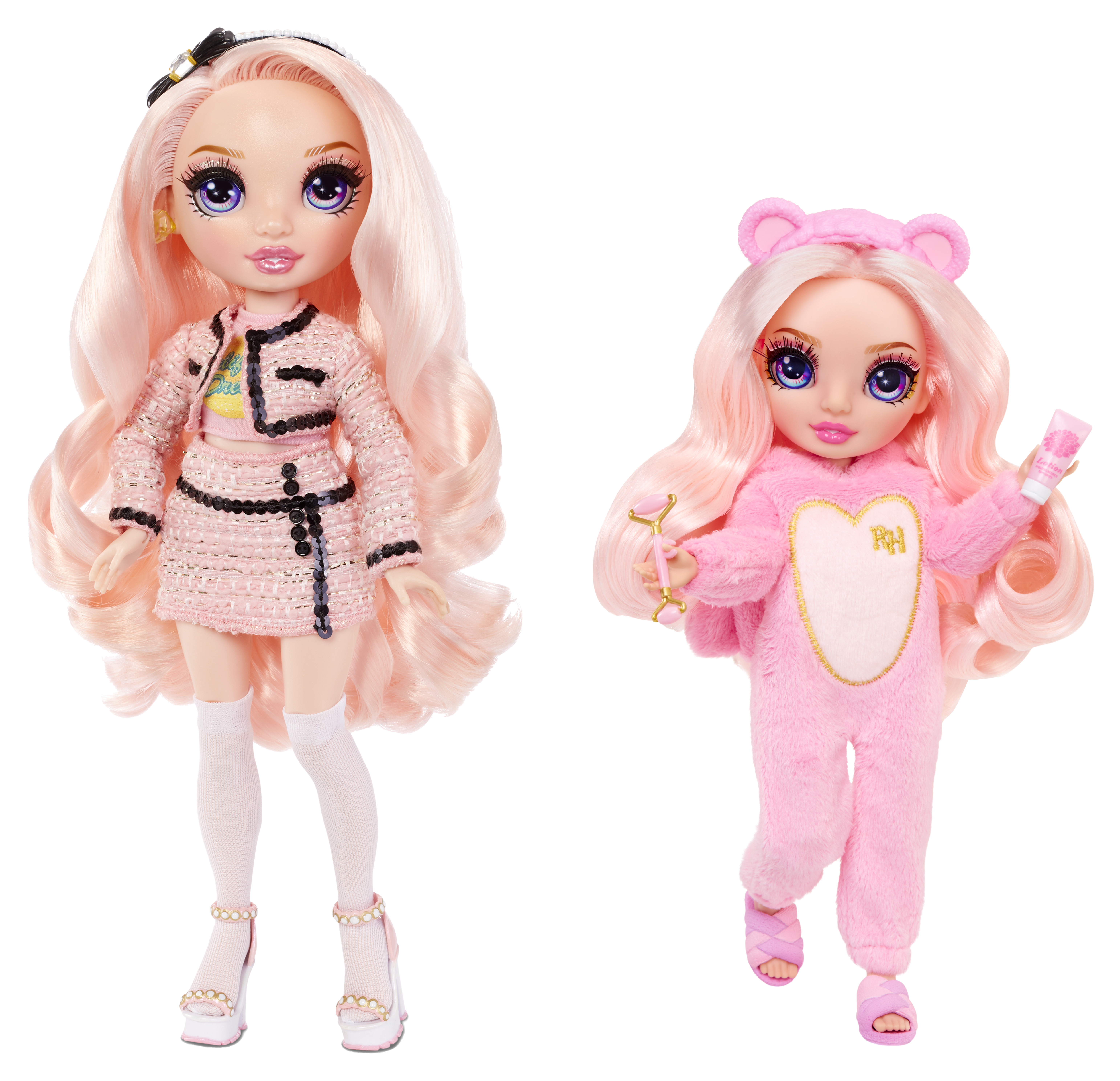 Rainbow High Junior High PJ Party - Bella (Pink), Puppe