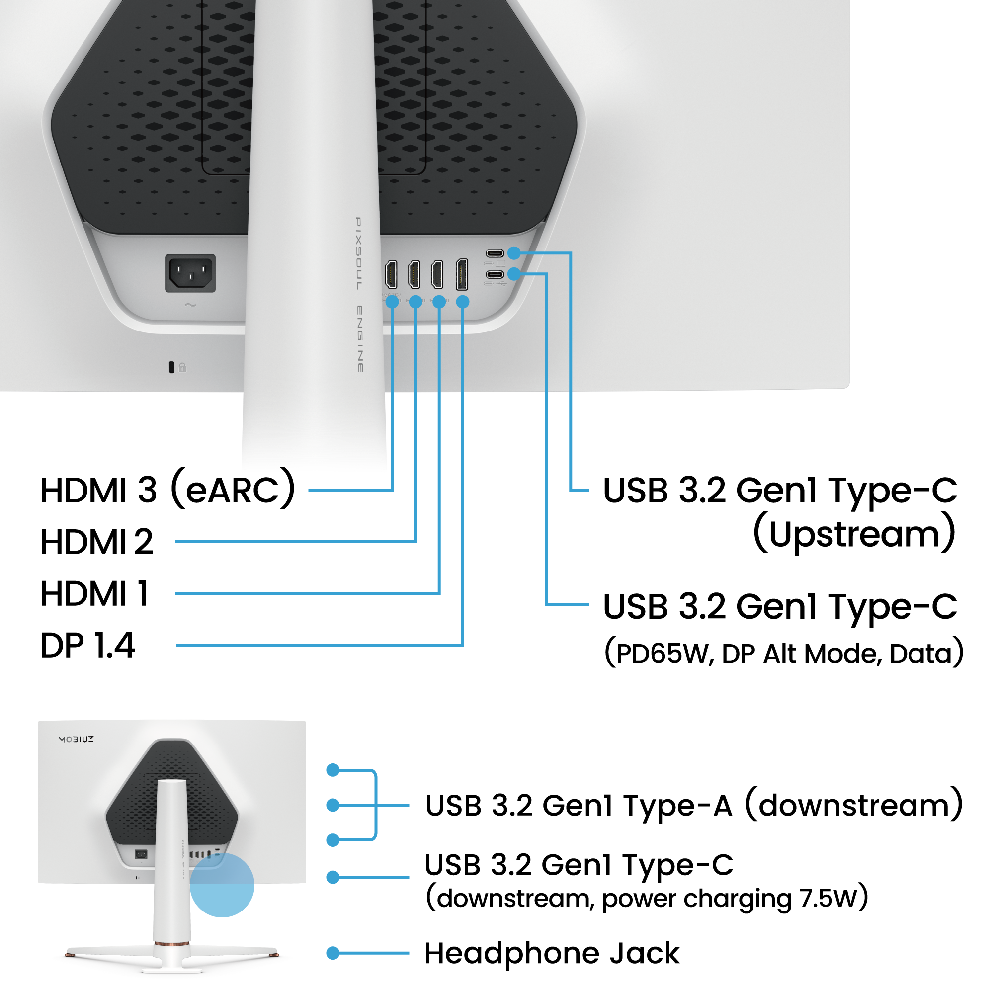 MOBIUZ EX271U, Gaming-Monitor