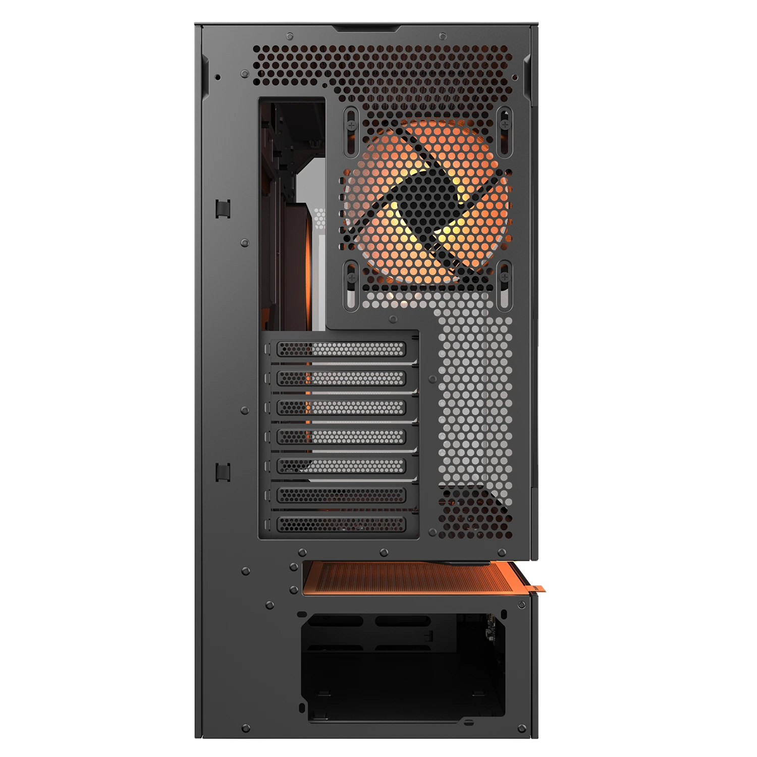 COUGAR Gehäuse Midi-Tower CFV235 Vision, ARGB, Glas, Schwarz