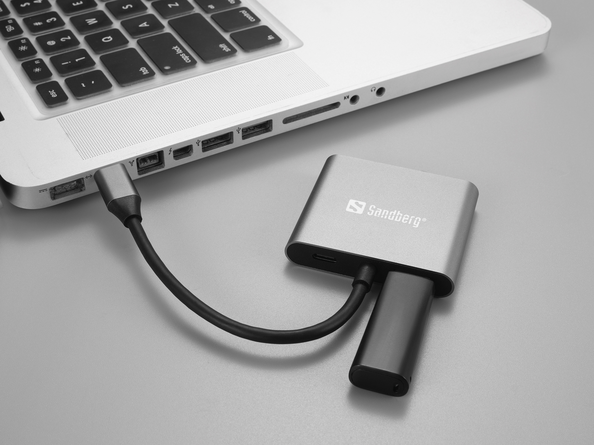 SANDBERG USB-C Dock 2xHDMI+USB+PD