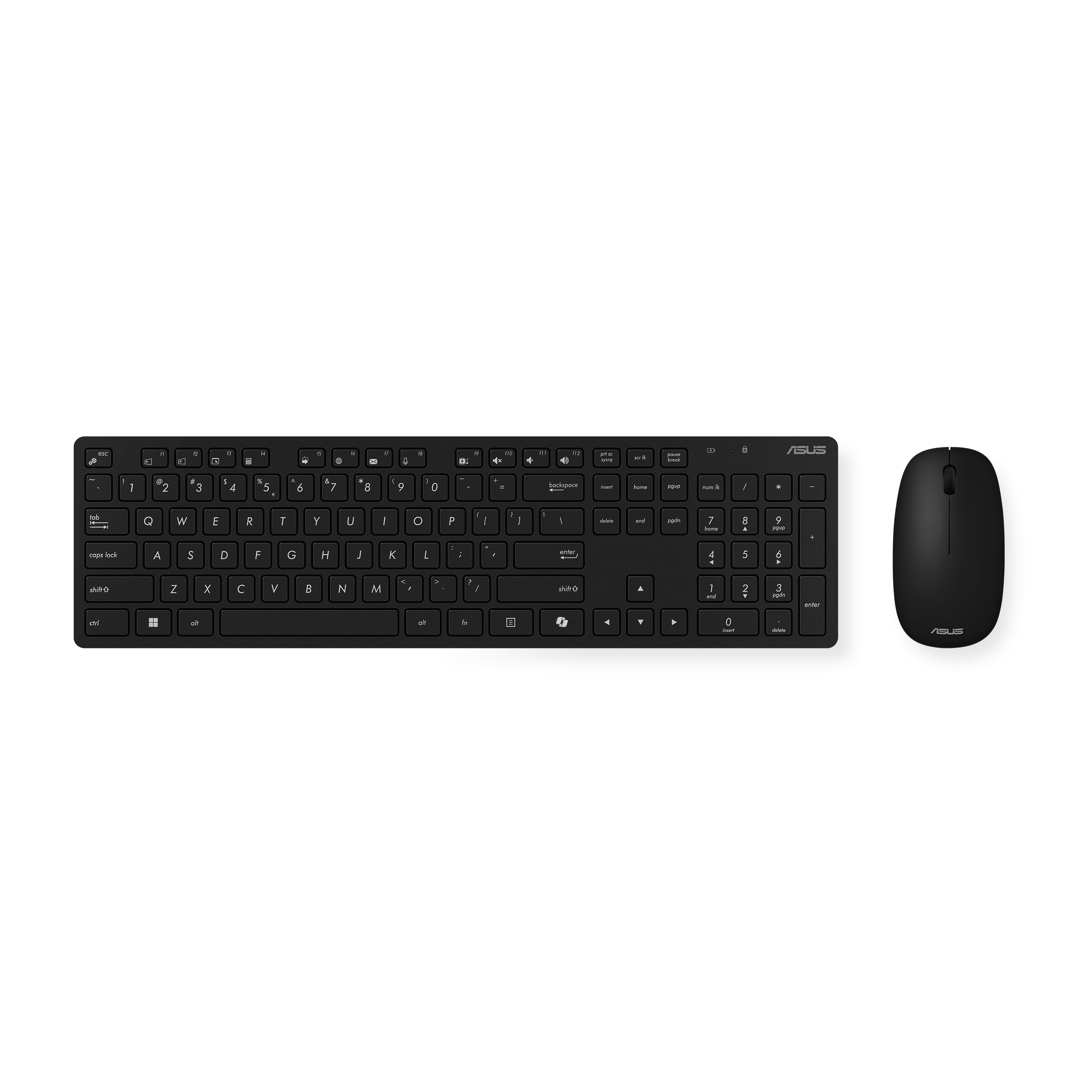 Asus W5000 Tastatur-Maus-Set wireless Schwarz