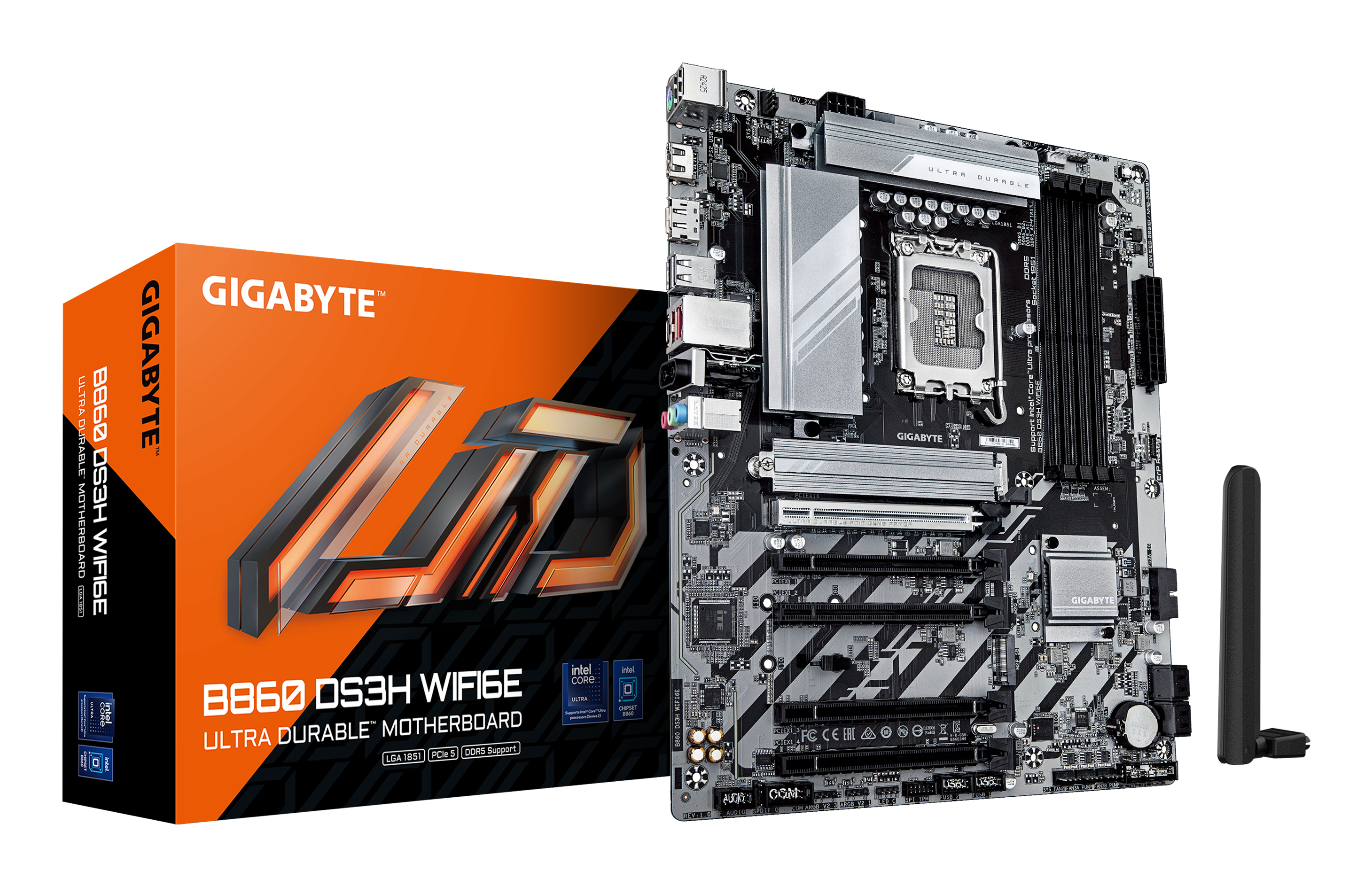 B860 DS3H WIFI6E, Mainboard