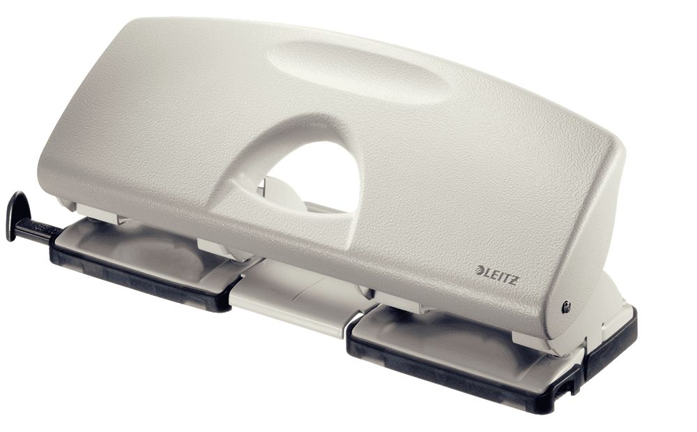 LEITZ Doppellocher 5012 grau, 1 St.