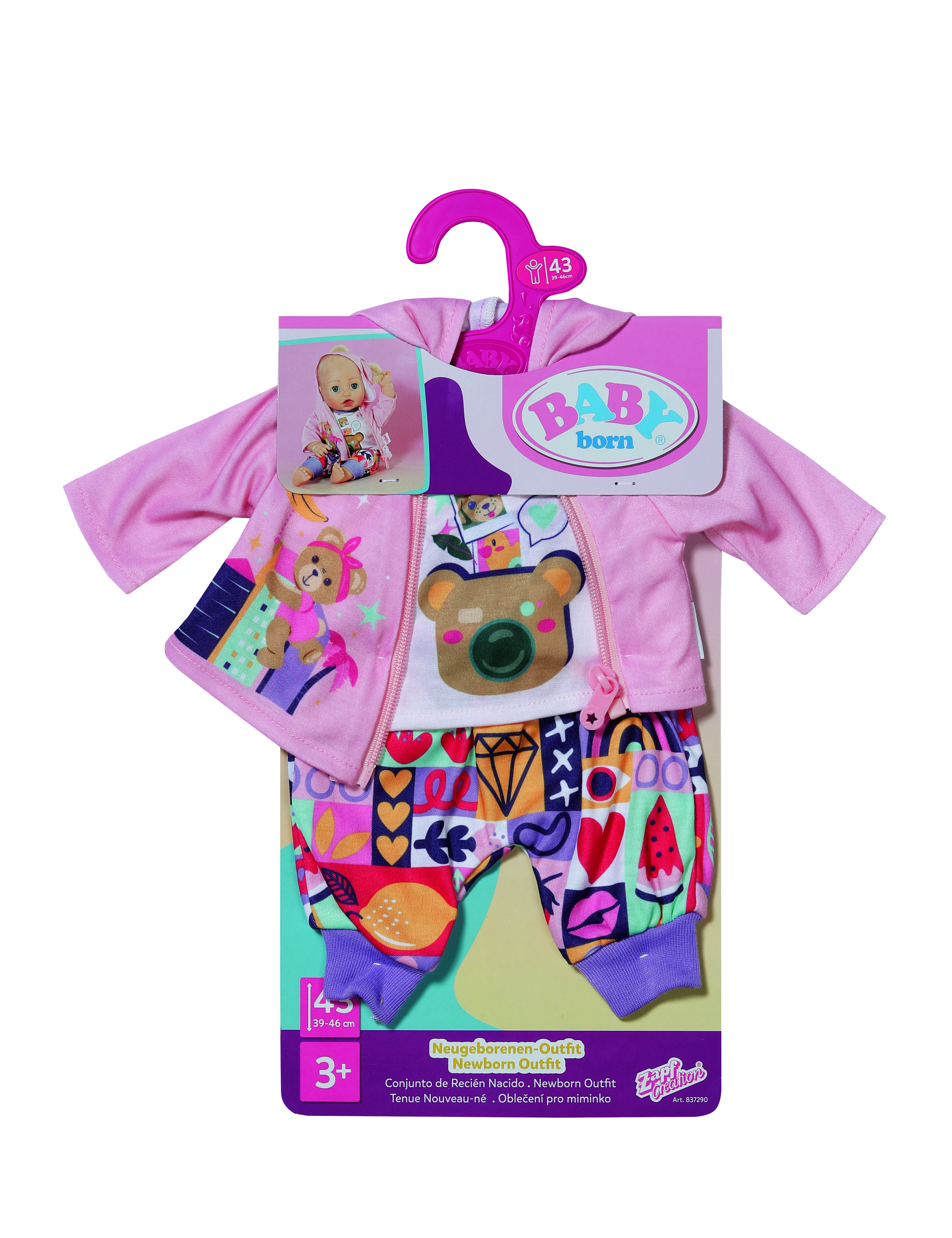 BABY born® Neugeborenen Outfit, Puppenzubehör