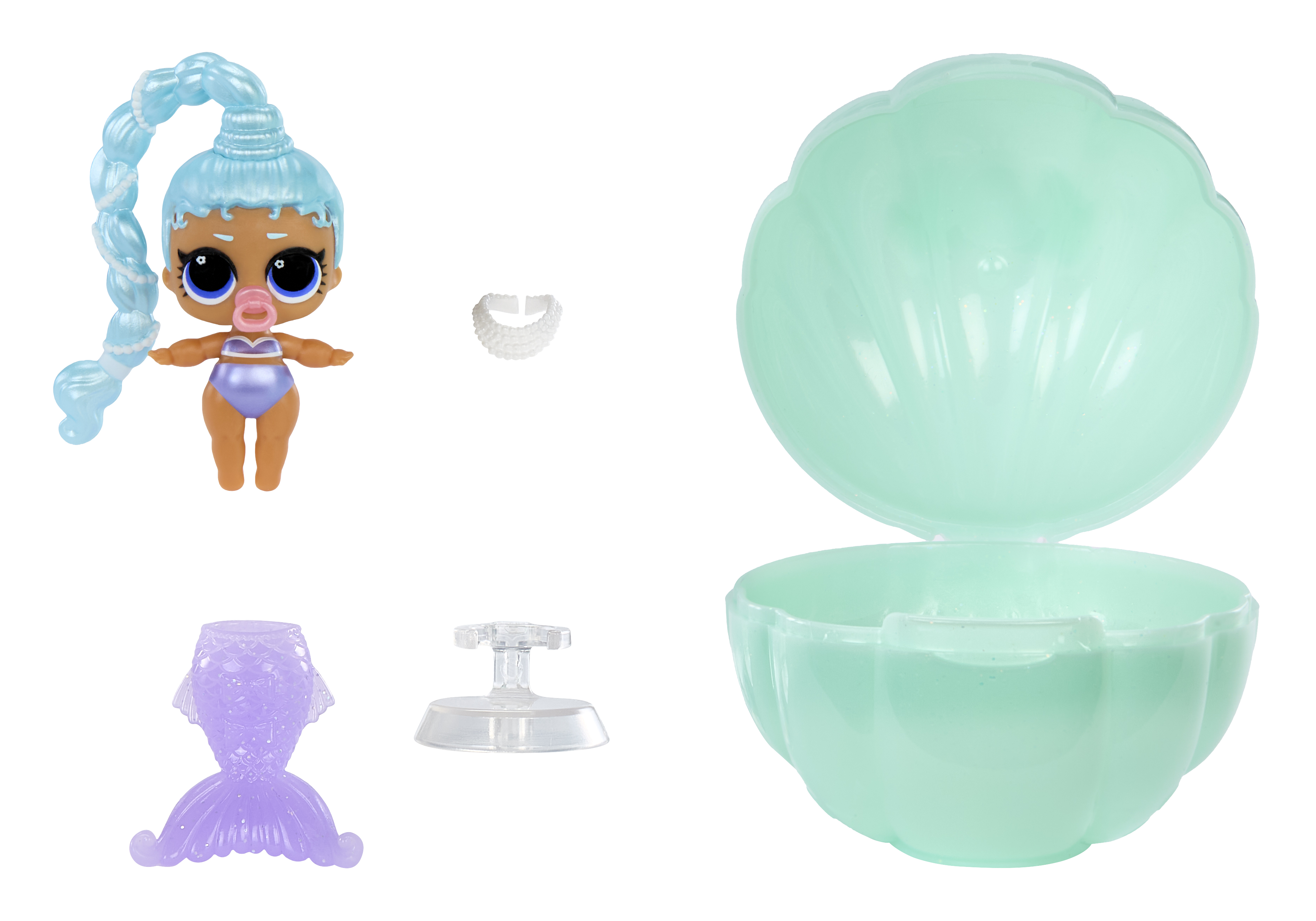 L.O.L. Surprise Mermaids! Makeover Magic Baby Sisters, Spielfigur
