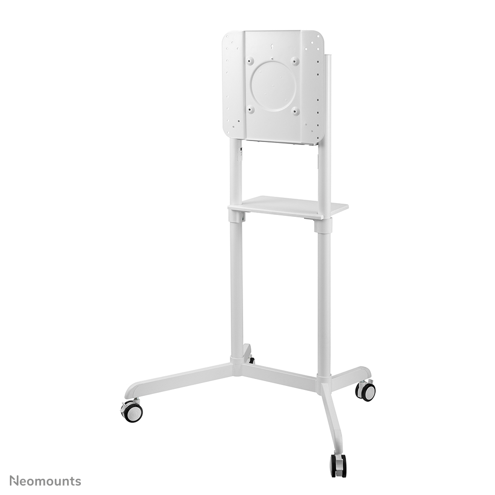 NEOMOUNTS TV/Monitor FloorStand Rollwagen 94-177,8cm 30-70Zoll max 70kg Höhe 137cm Neigbar Rotierbar weiss