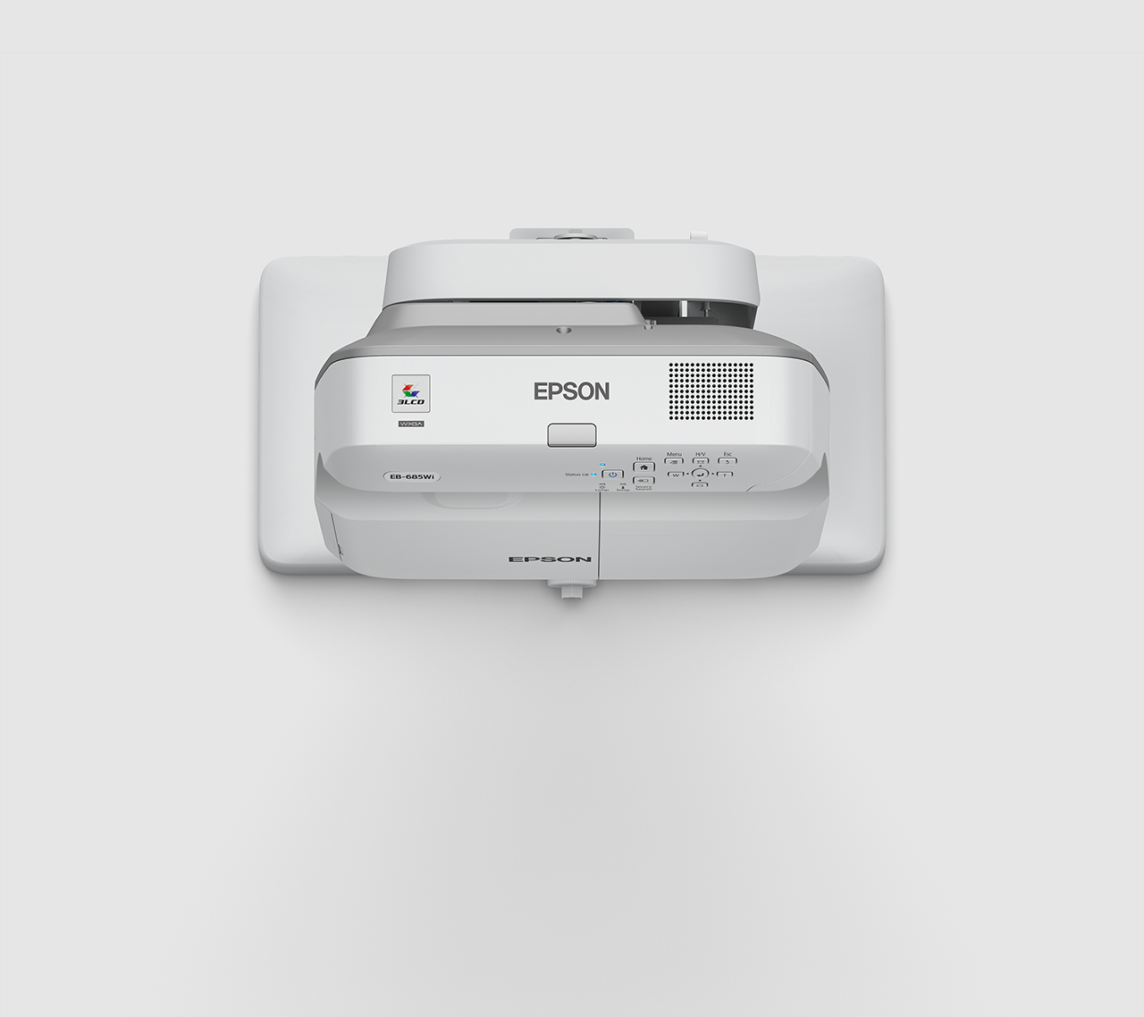 EPSON EB-685W 3LCD WXGA ultra short throw projector 1280x800 16:10 3500 lumen 16W speaker