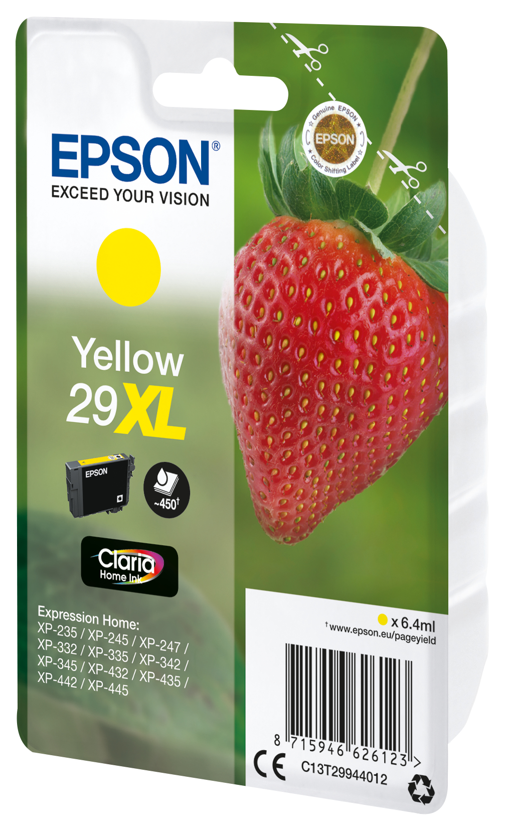 EPSON 29XL / T2994XL (Erdbeere) gelb Druckerpatrone