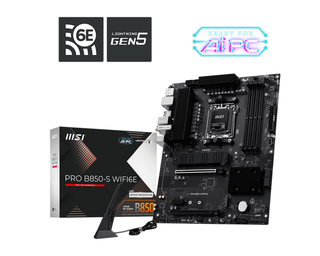 MSI PRO B850-S WIFI6E (AM5)