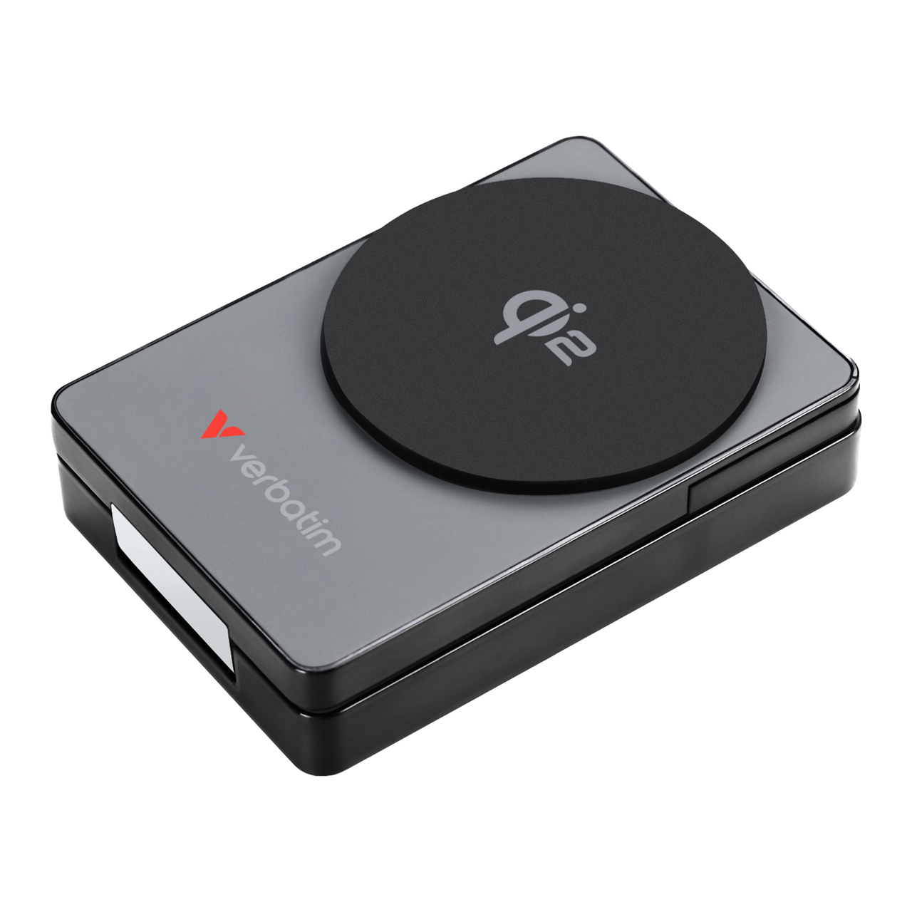 Verbatim Charge´n´Go Qi2 Power Bank 5000 mAh grey